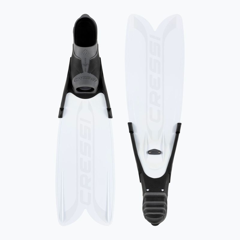 Cressi Gara Turbo Flex Tauchflossen weiß