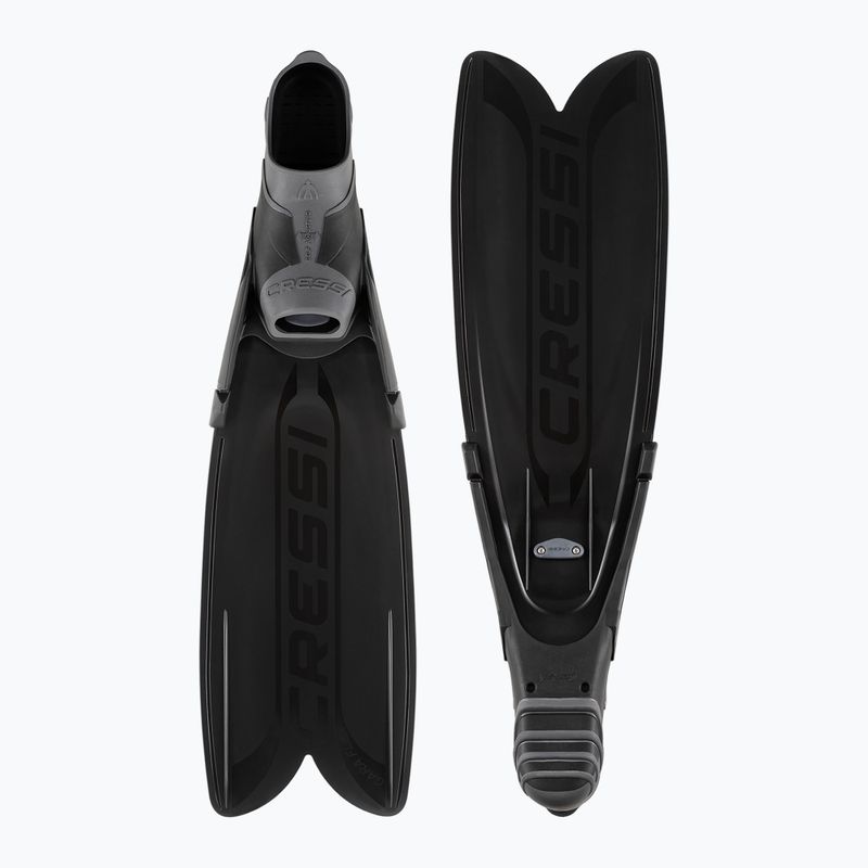 Cressi Gara Turbo Flex Tauchflossen schwarz