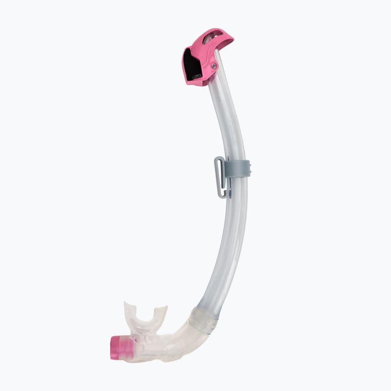 Cressi Marea + Seal Dry Jr Tauchset klar/rosa 3