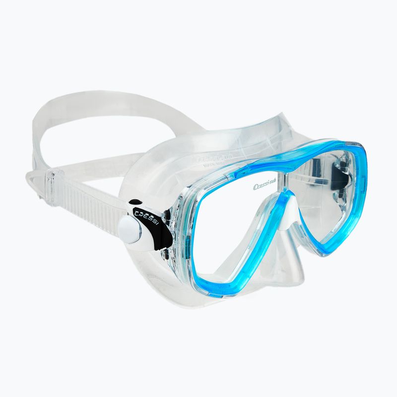 Cressi Estrella + Seal Dry Tauchset klar/quamarin 2