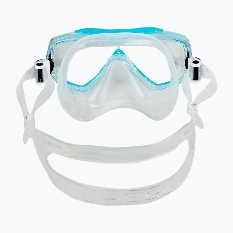 Cressi Estrella + Seal Dry Tauchset klar/quamarin 6