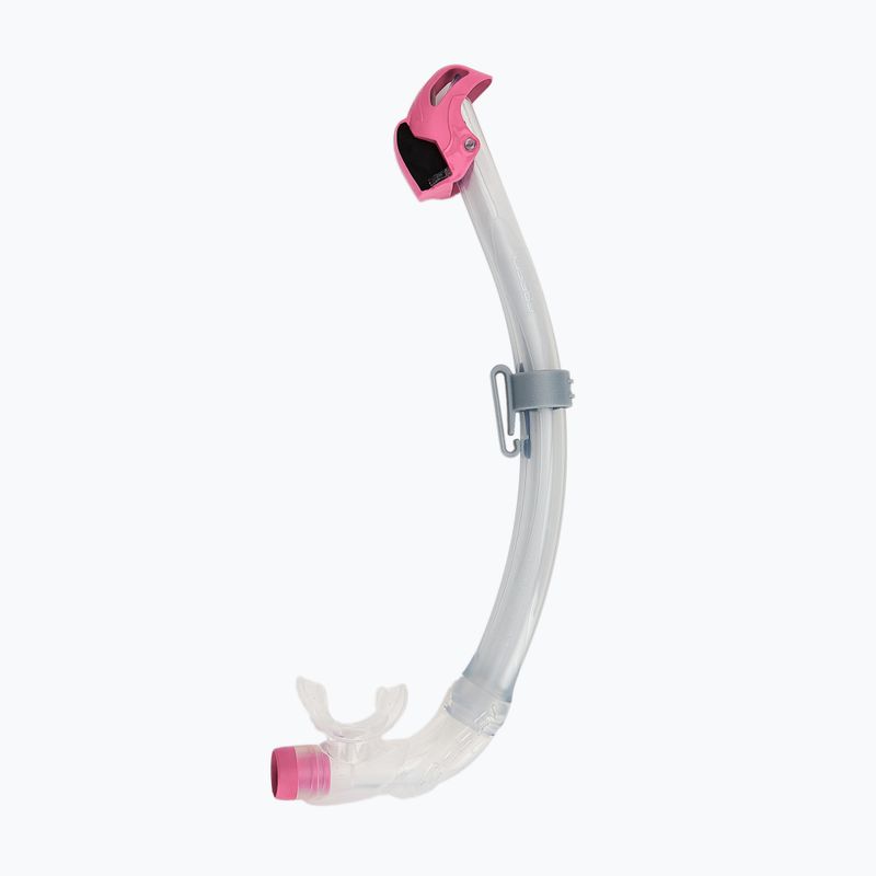 Cressi Estrella + Seal Dry klar/rosa Tauchset 3