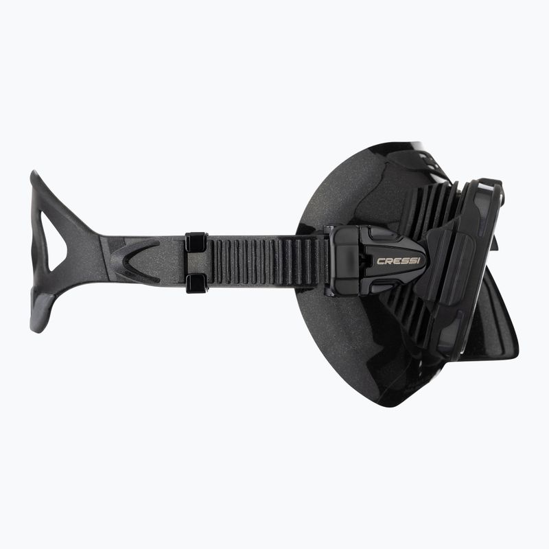 Cressi Prisma Tauchmaske schwarz/schwarz 3