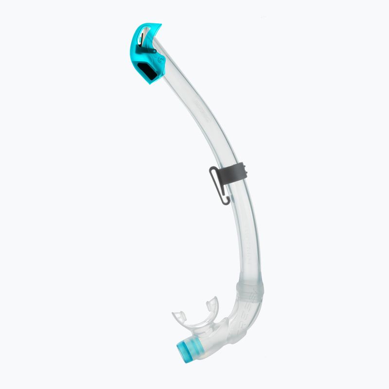 Kinderschnorchel Cressi Seal Dry klar/aquamarin