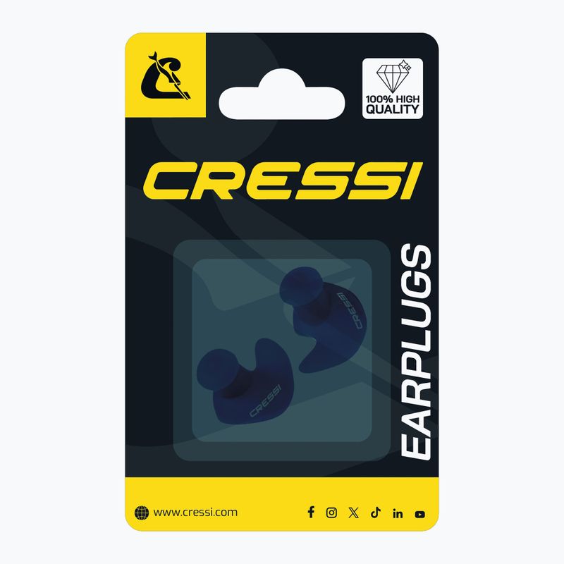 Cressi Dry Ohrstöpsel blau 2