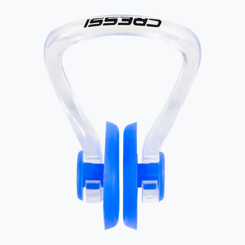 Cressi Aqua Kit Ohrstöpsel + Nasenklammer blau 2