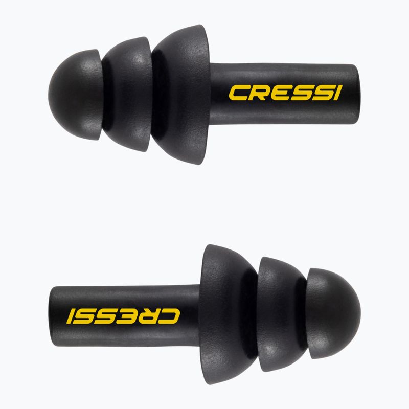 Cressi Aqua Kit Ohrstöpsel + Nasenklammer schwarz 3