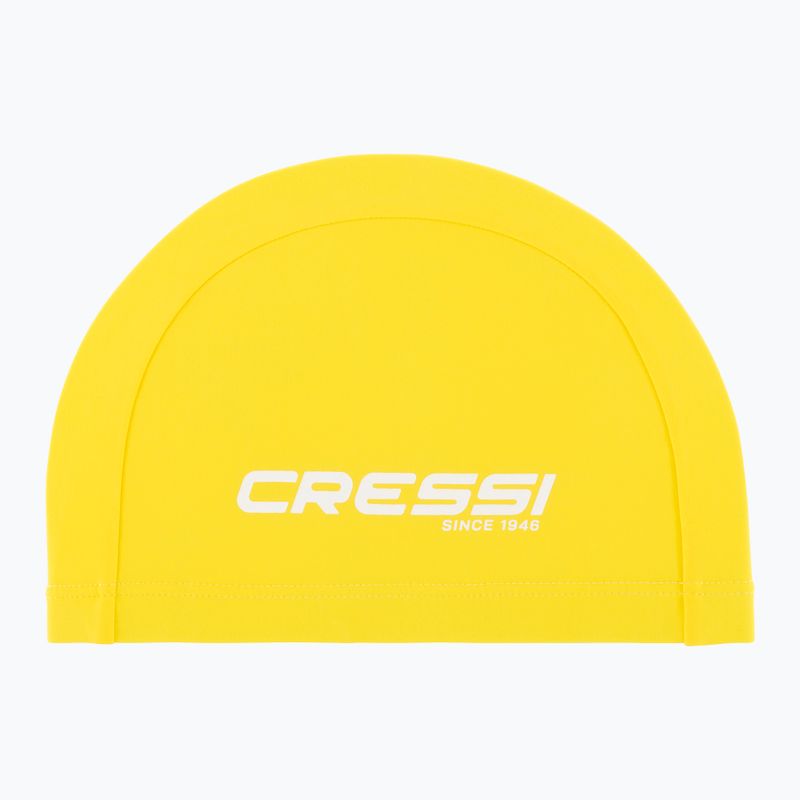 Cressi Tago gelb/whie Badekappe