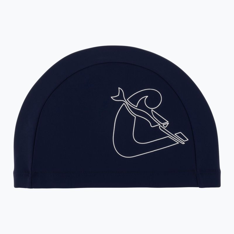 Cressi Tago blau/weiße Badekappe 2