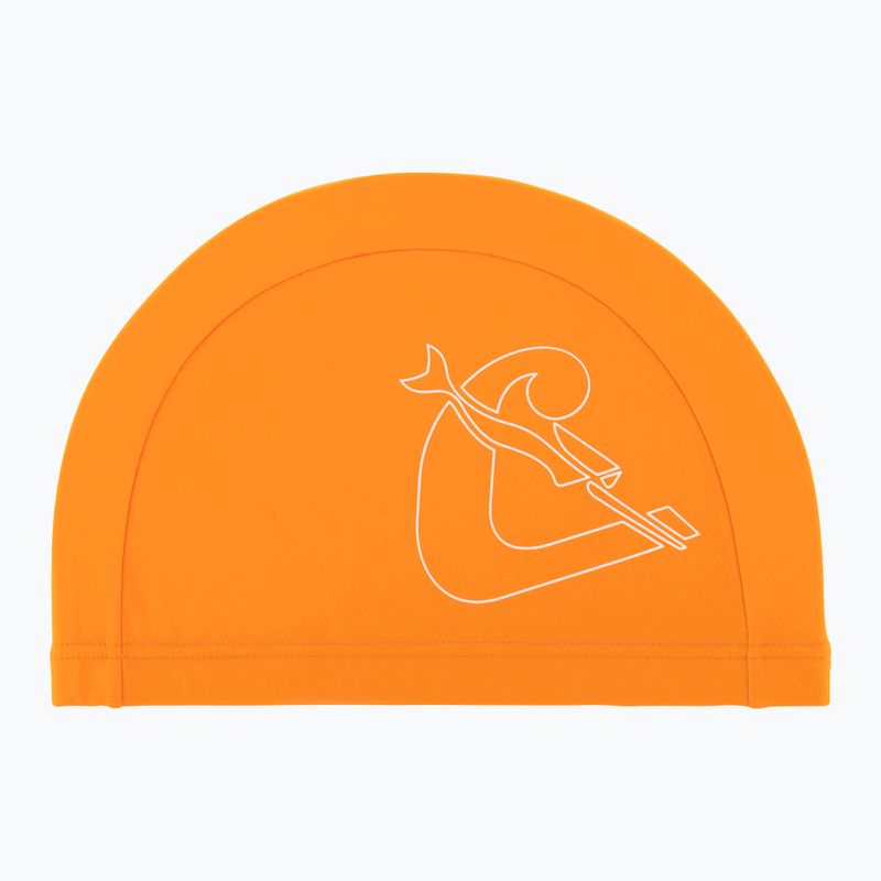 Cressi Tago orange/weiße Badekappe 2