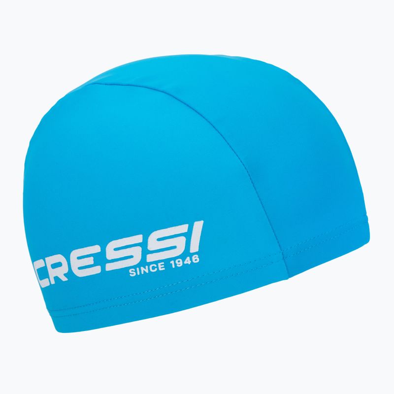 Cressi Tago azurblaue Badekappe für Kinder