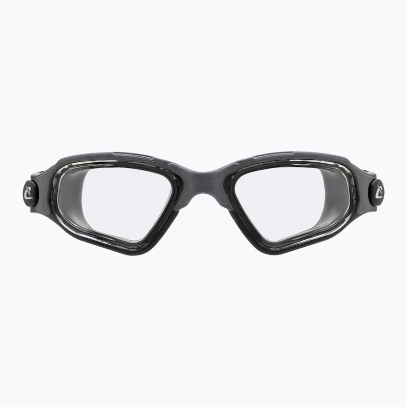Cressi Clear Eyes Schwimmbrille schwarz/grau 2