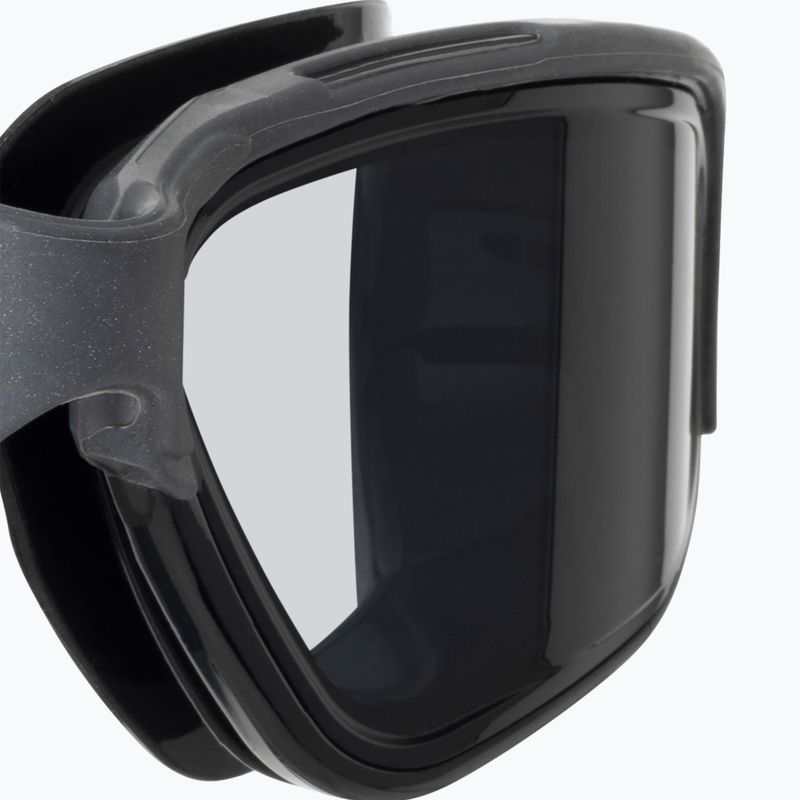 Cressi Clear Eyes Schwimmbrille schwarz/grau smoke 4