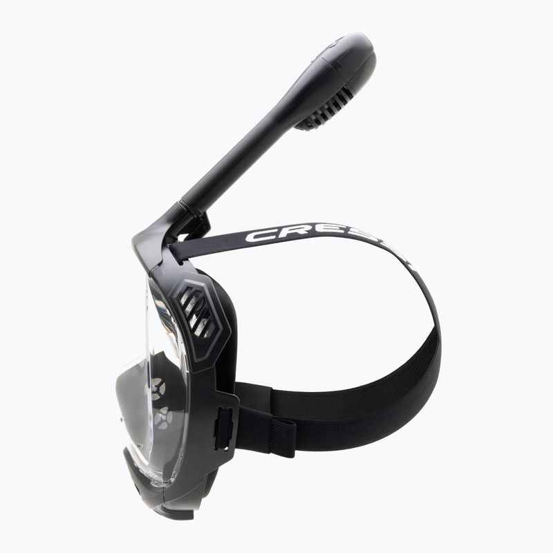Vollgesichts-Schnorchelmaske Cressi Java Full Face black/black 6