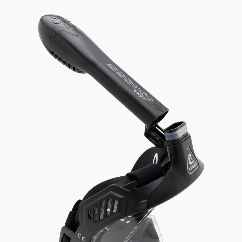 Vollgesichts-Schnorchelmaske Cressi Java Full Face black/black 7