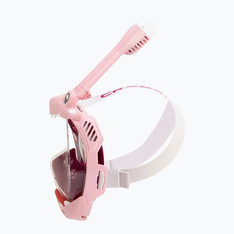 Schnorchelmaske Kinder Cressi Kiddy Full Face Jr pink/purple/white 4