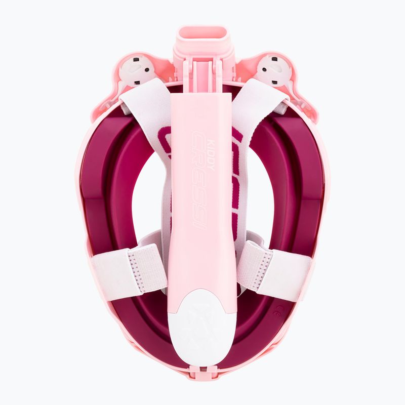 Schnorchelmaske Kinder Cressi Kiddy Full Face Jr pink/purple/white 5