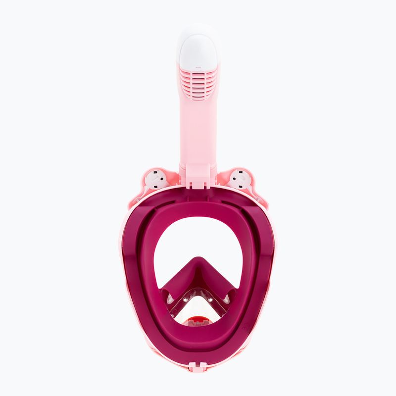 Vollgesichtsmaske zum Schnorcheln für Kinder Cressi Kiddy Full Face Jr pink/purple/white 6