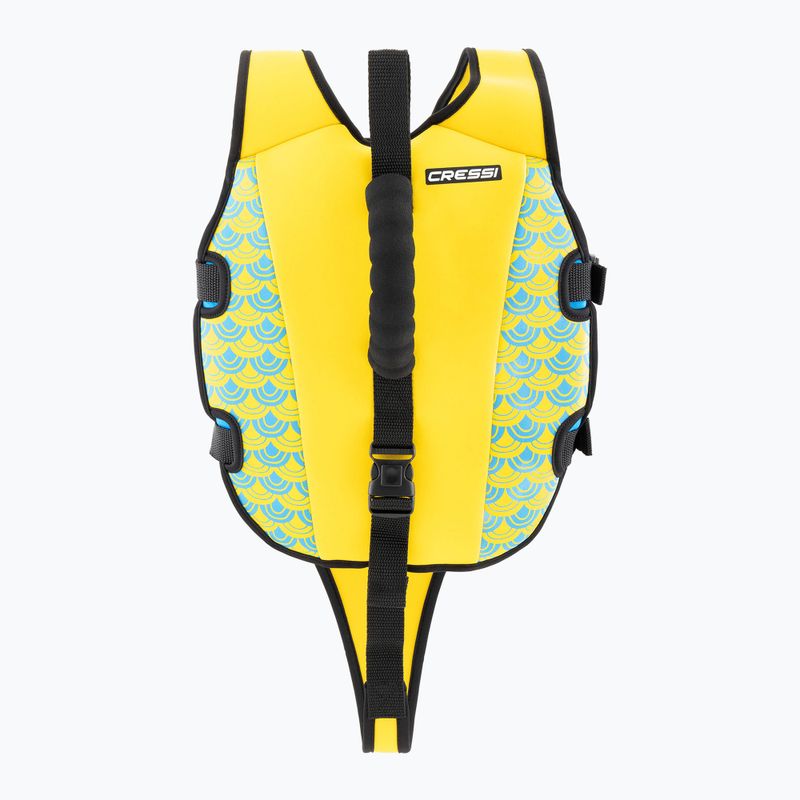 Schwimmweste Kinder Cressi Little Turtle yellow/azure 2