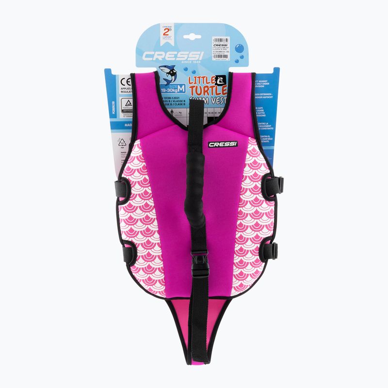 Schwimmweste Kinder Cressi Little Turtle lilac/pink 5