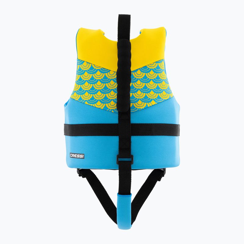 Kinder-Schwimmweste Cressi Froggy azure/yellow 2