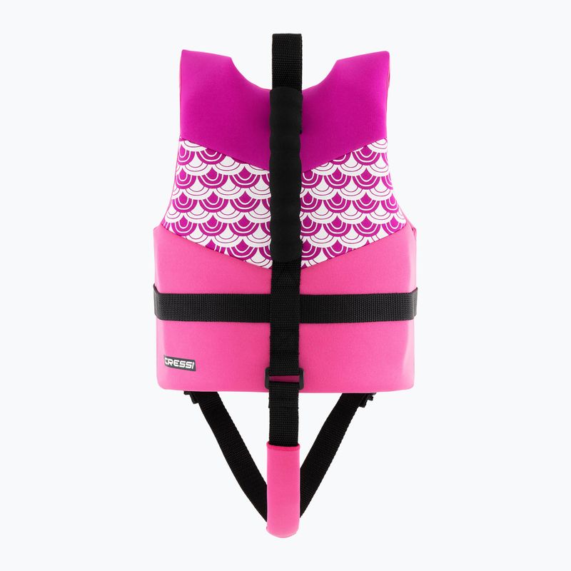 Kinder-Schwimmweste Cressi Froggy pink/lila 2