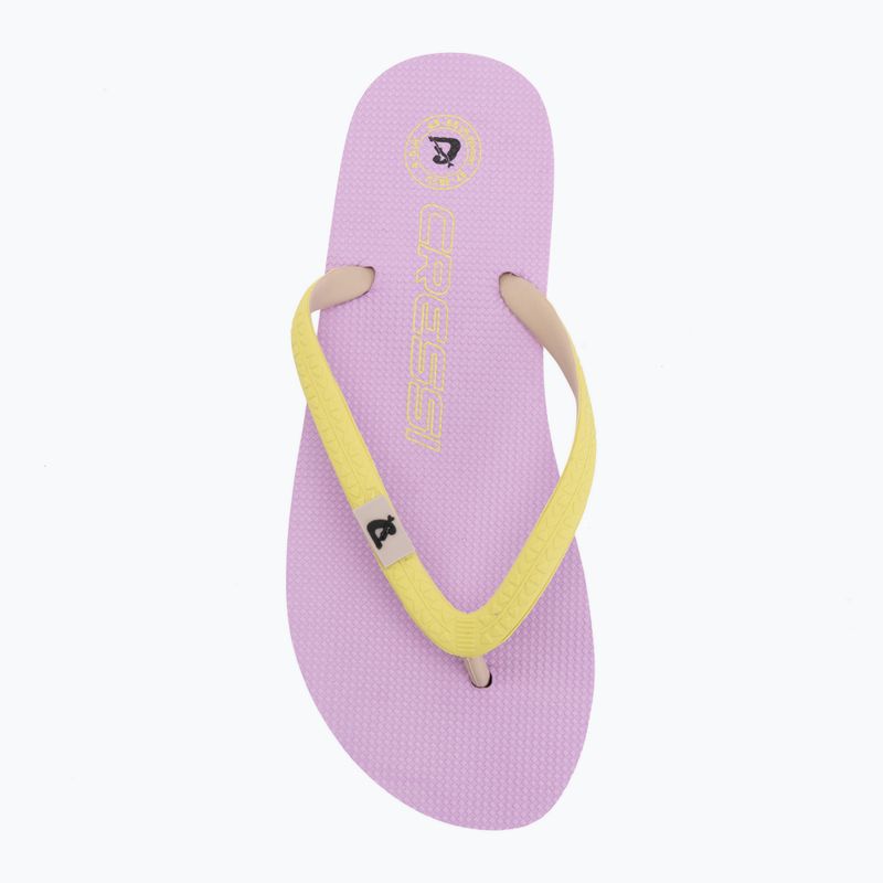 Damen Flip-Flops Cressi St Tropez lilac/lime 5