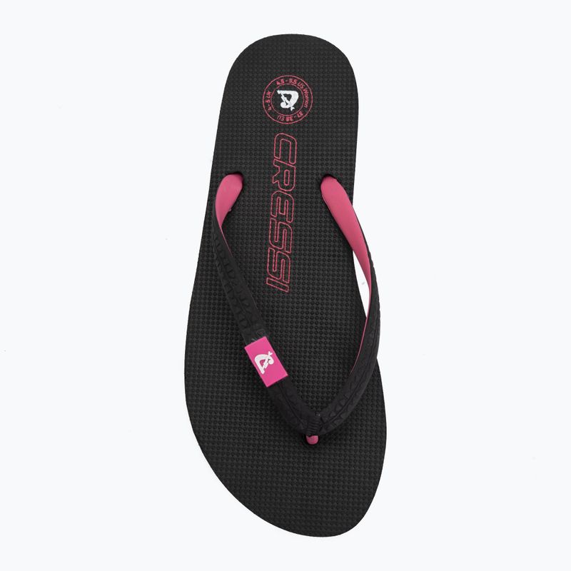 Damen Flip-Flops Cressi St Tropez black/fuchsia 5