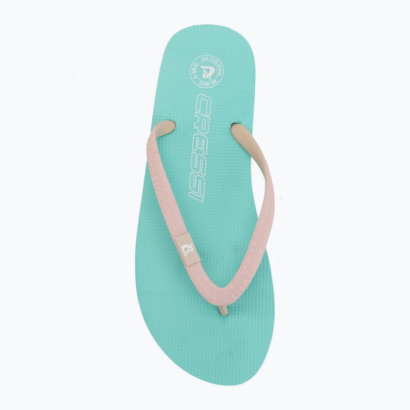 Damen Flip-Flops Cressi St Tropez aquamarine/pink 5