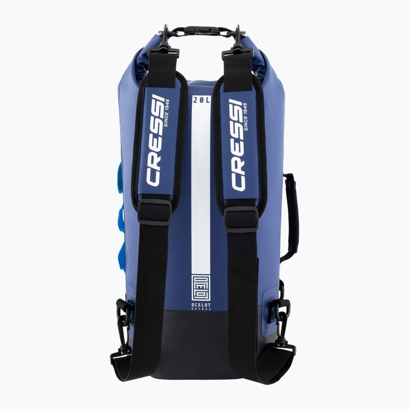 Dry Bag Cressi Ocelot Dry Bag 20 l blue/light blue 2