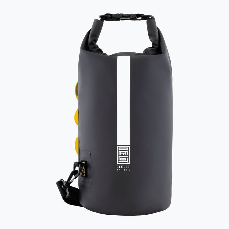 Drybag Cressi Ocelot Dry Bag 10 l black/yellow 2