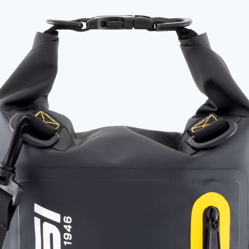 Dry Bag Cressi Ocelot Dry Bag 10 l black/yellow 3