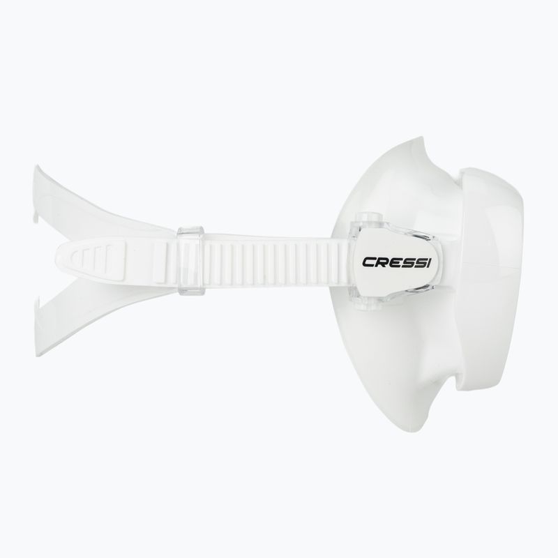 Tauchermaske Damen Cressi Honey 420 UV white/white/yellow/blue 3