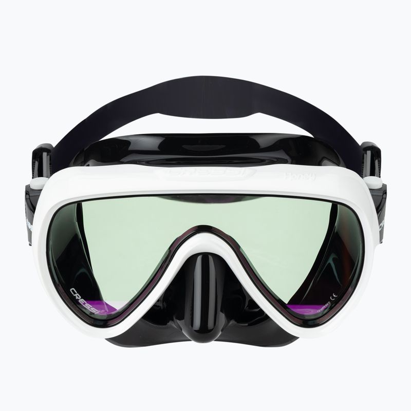 Tauchermaske Damen Cressi Honey 420 UV black/white/blue/orange 2