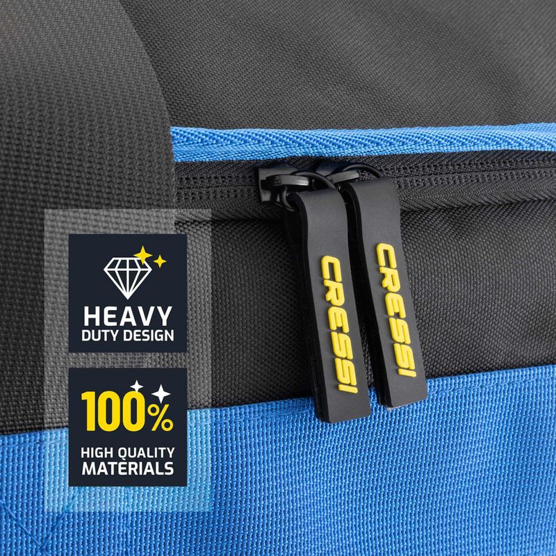 Tasche Cressi Olimpia Pool Family Duffle 45 l black/blue 7