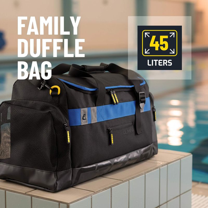 Tasche Cressi Olimpia Pool Family Duffle 45 l black/blue 10