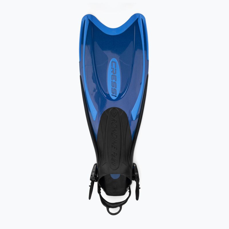 Schnorchelset Cressi Palau Marea Dry Bag Set blue/azure 11