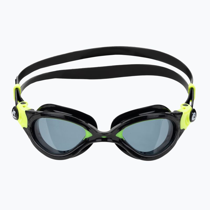 Schwimmbrille Cressi Flash black/lime smoked 2