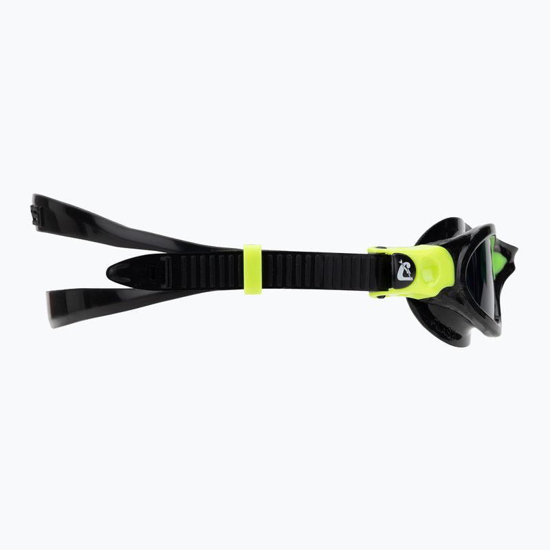 Schwimmbrille Cressi Flash black/lime smoked 3