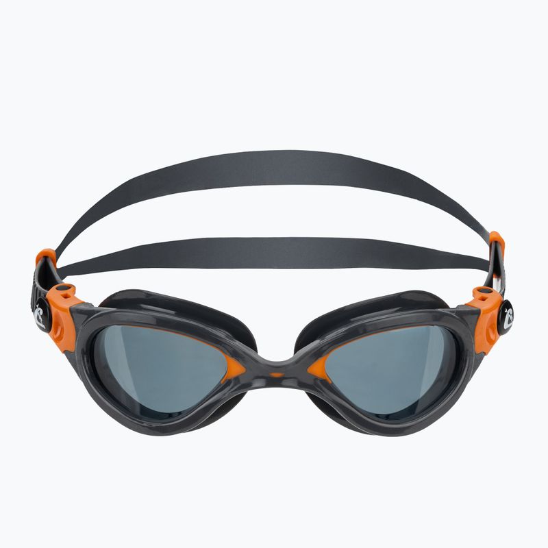 Schwimmbrille Cressi Flash grey/orange smoked 2