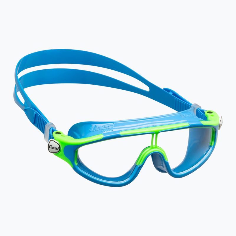 Cressi Baloo Kinderschwimmmaske blau-grün DE203222 5