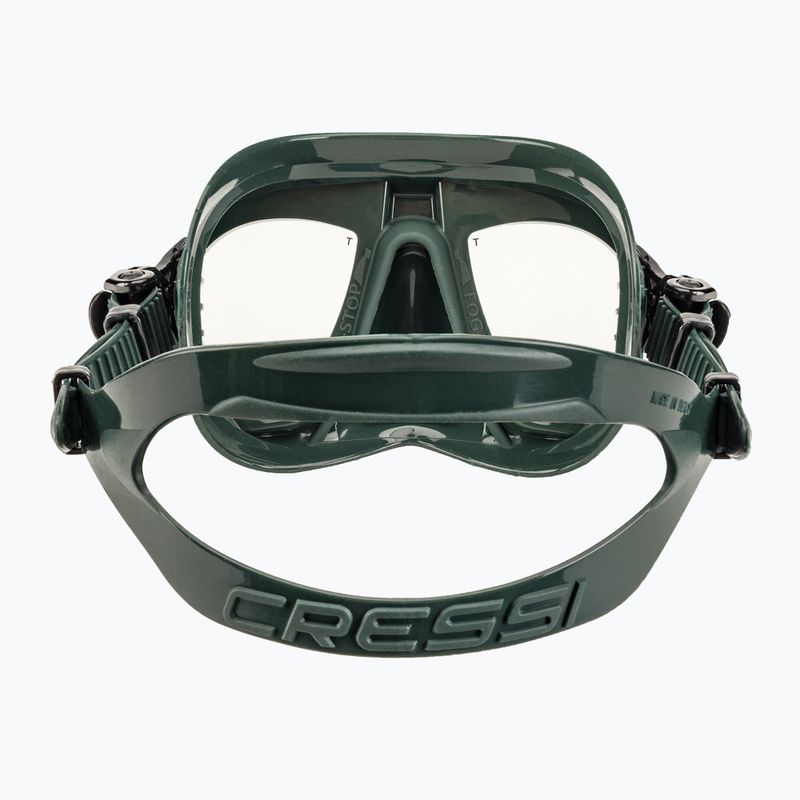 Cressi Calibro + Korsika Tauchset Maske + Schnorchel grün DS439850 6