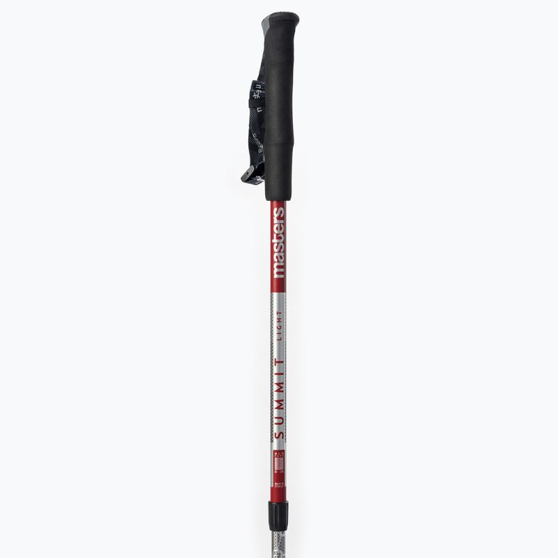 Masters Nordic Walking Stöcke Trekking Pole Summit Light rot 01S4419 2