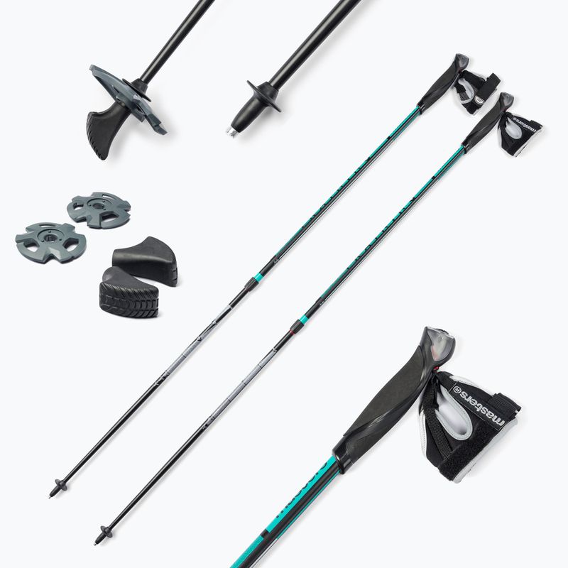 Masters Pole Training Nordic Walking Stöcke schwarz 01N0620 7