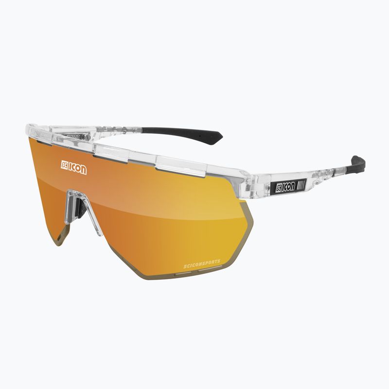 SCICON Aerowing Crystal Gloss/Scnpp Multimirror Bronze Fahrradbrille 2