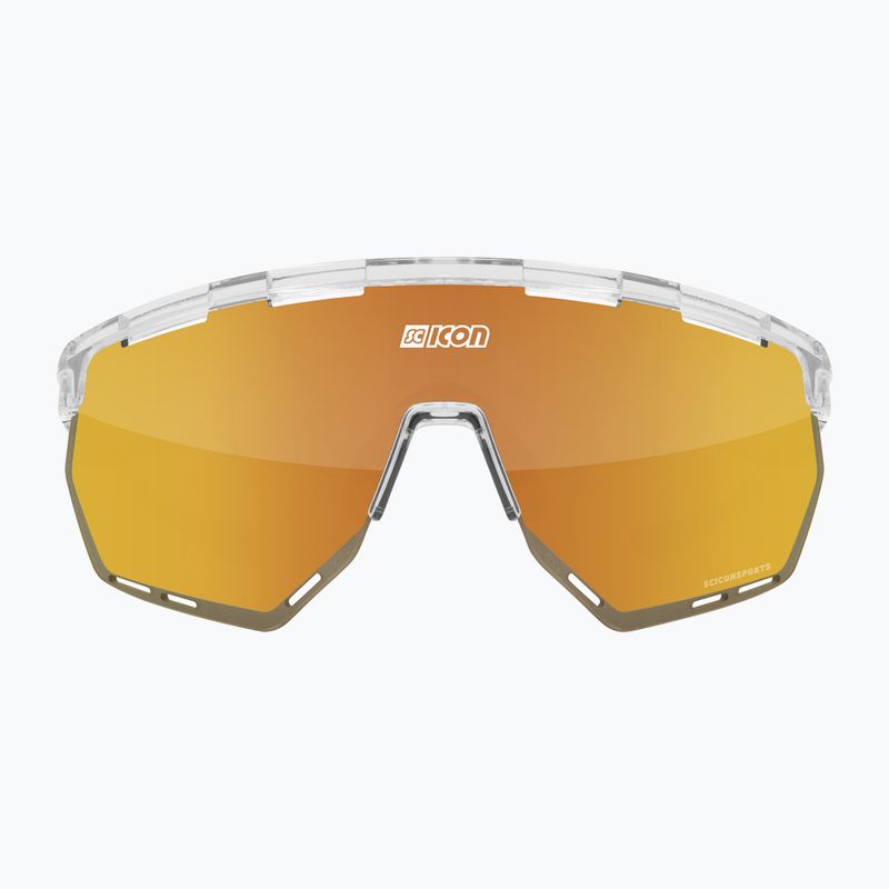 SCICON Aerowing Crystal Gloss/Scnpp Multimirror Bronze Fahrradbrille 3