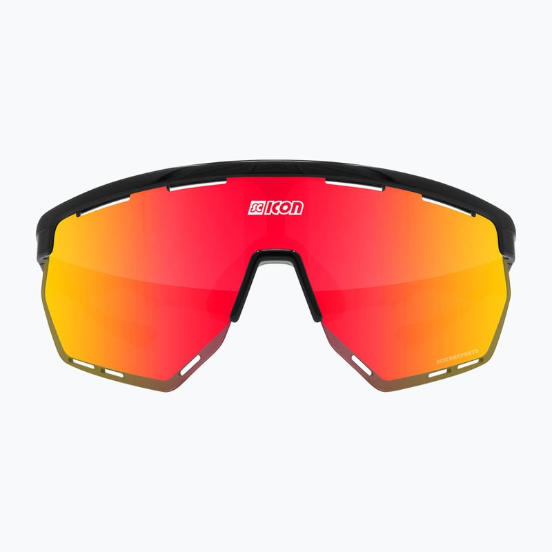 SCICON Aerowing schwarz glänzend/scnpp multimirror rot Fahrradbrille EY26060201 3