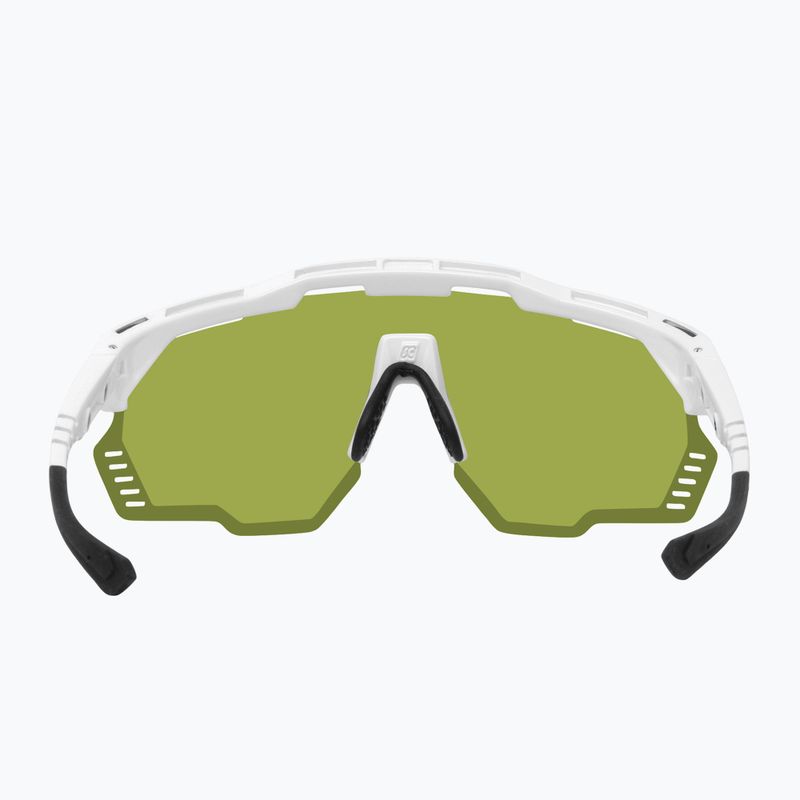 SCICON Aeroshade Kunken weiß glänzend/scnpp grün trail Radbrille EY31150800 5