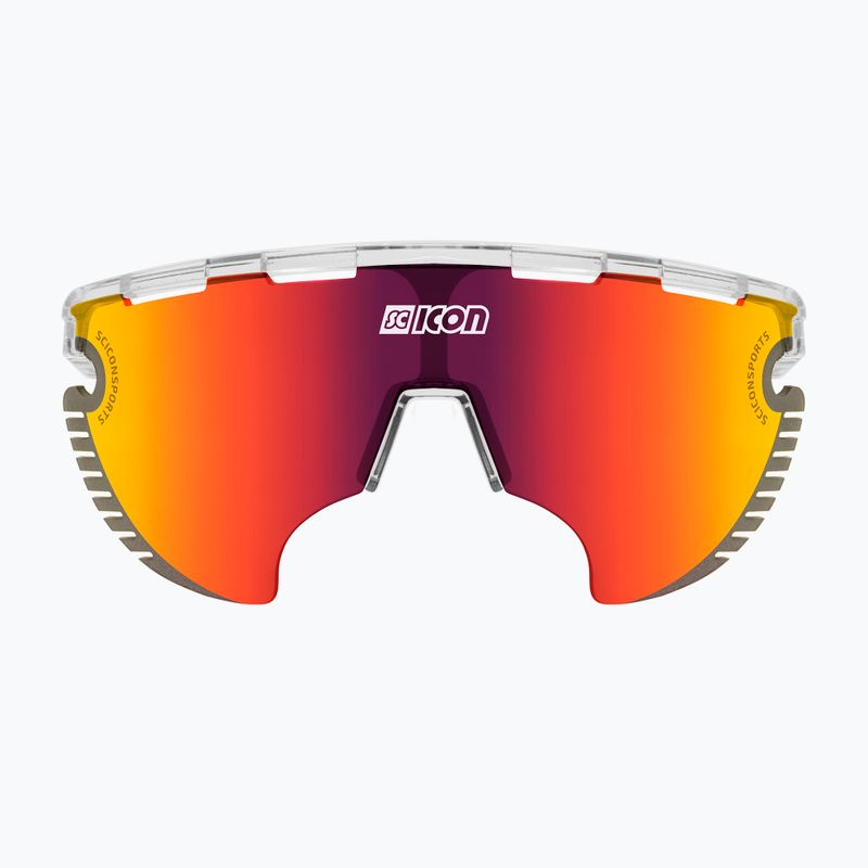 SCICON Aerowing Lamon Kristallglanz/scnpp multimirror rot Fahrradbrille EY30060700 3