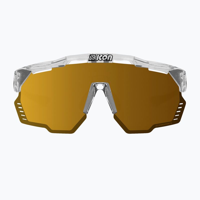 SCICON Aeroshade Kunken Kristallglanz/scnpp multimirror bronze Fahrradbrille EY31070700 3